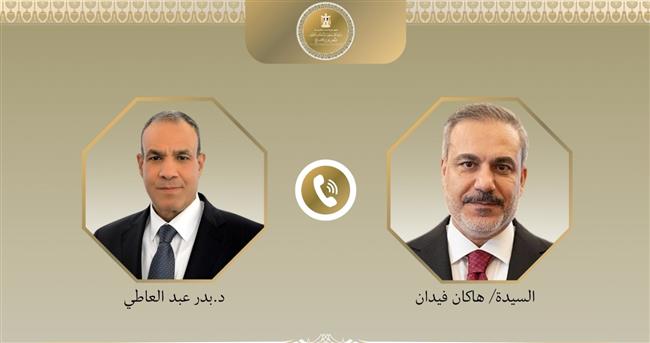 وزير الخارجية ونظيره التركي يبحثان هاتفيا التطورات الإقليمية ويؤكدان على أهمية خفض التصعيد