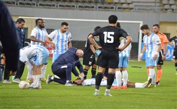 طبيب بيراميدز يكشف تطورات الحالة الصحية لمحمد حمدي