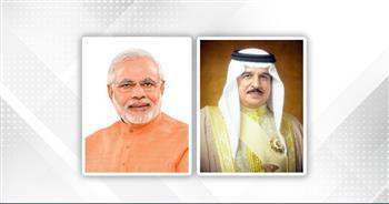 عاهل البحرين ورئيس وزراء الهند يؤكدان أهمية وقف التهديدات الإيرانية للملاحة بمضيق هرمز