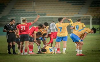 الإسماعيلي يعلن تفاصيل إصابة نادر فرج أمام حرس الحدود