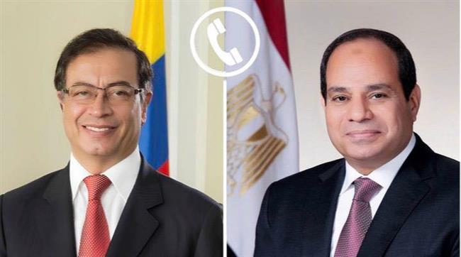 الرئيس السيسي يعرب عن تقديره للتطور المتواصل الذي تشهده العلاقات مع كولومبيا