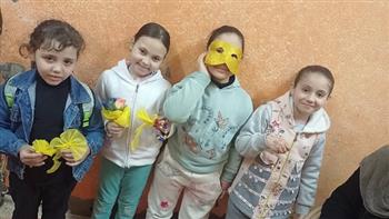 ورشة "فرحة العيد" بثقافة التل الكبير بالإسماعيلية