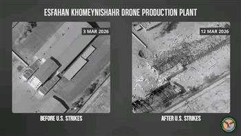 القيادة المركزية الأمريكية: قصفنا مصنع خميني شهر لإنتاج المسيرات في أصفهان الأسبوع الماضي