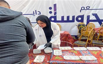 التضامن الاجتماعي: نقاط الإطعام توزع كعك العيد على المترددين عليها في مختلف محافظات الجمهورية 