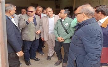 رئيس "البحوث الزراعية" يتفقد محطة بحوث الجميزة لمتابعة تطوير العمل البحثي والإنتاجي