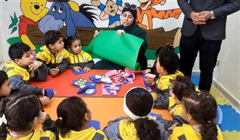 فرحة العيد في رسمة ضمن احتفالات ثقافة الإسماعيلية