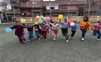 توافد المواطنين علي مراكز الشباب للاحتفال  بعيد الفطر بمحافظة الشرقية 