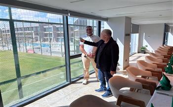 أبو ريدة يتابع التجهيزات النهائية لاستقبال المنتخب الوطني بمركز المنتخبات