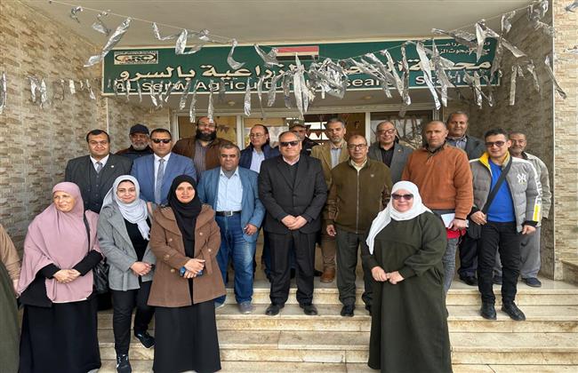 رئيس "البحوث الزراعية" يتفقد محطة بحوث السرو بدمياط ويفتتح وحدة الإنتاج الحيواني الجديدة