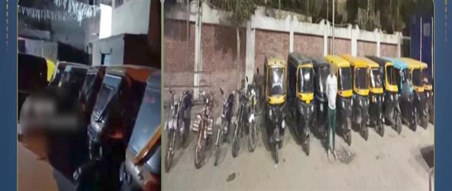 الداخلية تضبط شابًا حوّل شارع بالإسكندرية لجراج غير قانوني للتوك توك والدراجات النارية