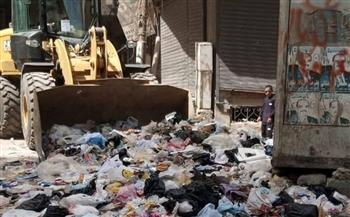 حملات نظافة موسعة لرفع القمامة والمخلفات الصلبة بقرى مركز سوهاج