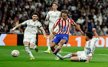 الدوري الإسباني .. أتليتكو مدريد ينهي الشوط الأول متقدما على ريال مدريد 