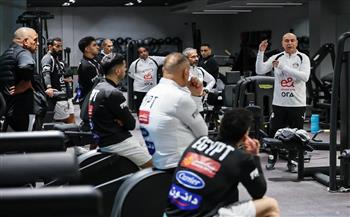 منتخب مصر يخوض أول تدريباته استعدادًا لوديتي السعودية وإسبانيا