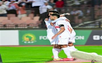 الكونفدرالية الأفريقية.. الزمالك يتقدم على أوتوهو بثنائية في الشوط الأول