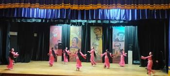 طلائع الأنفوشي للفنون الشعبية تسعد أهالي وادي النطرون بعيد الفطر