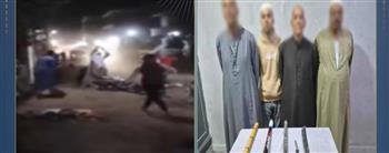 كشف ملابسات نشوب مشاجرة بالأسلحة البيضاء والعصي الخشبية بين 7 أشخاص بالمنوفية