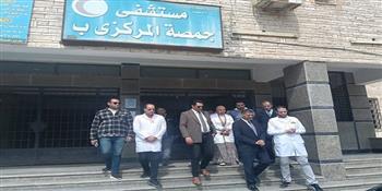  نائب محافظ الدقهلية يتفقد مستشفى جمصة وأعمال التطوير الجارية بمحطة الطاقة الشمسية الجديدة 