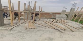 إزالة حالتي بناء مخالف.. وتكثيف جهود النظافة العامة والتجميل بشوارع  مدينة القرنة بالأقصر