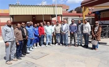 جولات ميدانية مكثفة بمياه الفيوم لضبط الأداء وتحسين مستوى الخدمات بمركز اطسا