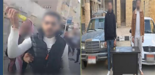 ضبط قائدي سيارتين ملاكي عقب مشاجرة بأداة حادة بشمال سيناء