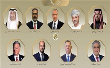 وزير الخارجية يواصل اتصالاته المكثفة مع الأطراف الإقليمية والدولية لخفض التصعيد بالمنطقة 