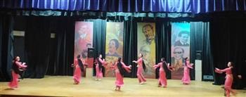 عروض فنون شعبية في احتفالات عيد الفطر بقصر ثقافة وادي النطرون 