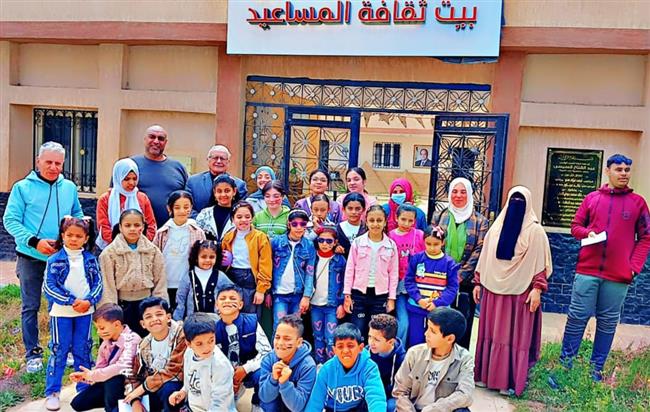 «العيد بالقرية».. احتفالية ثقافية وفنية ببيت ثقافة المساعيد