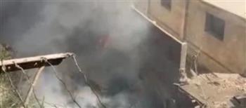 السيطرة على حريق في سوق الجملة بمدينة 6 أكتوبر دون إصابات