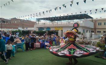 أجواء عيدية مبهجة بمكتبة مطرطارس.. فنون واستعراضات تنورة ترسم الفرحة برويال سيتي