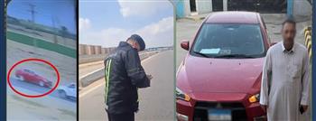 ضبط قائد سيارة حاول تزييف واقعة ابتزاز بمخالفة مرورية بالبحيرة