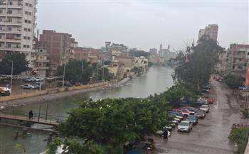 سقوط امطار غزيرة على  محافظة الشرقية والمحافظة ترفع درجة الاستعداد 