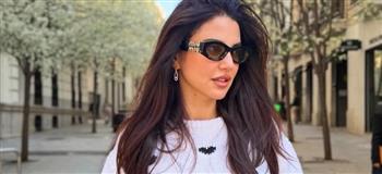 درة بإطلالة شبابية من إجازتها في مدريد