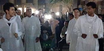 ساحة أبو الحجاج بالأقصر تشهد احتفالات عيد الفطر بعروض الفنون الشعبية 
