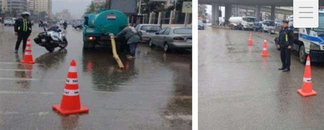 الداخلية تكثف جهودها لمواجهة موجة الطقس السيئ ومساعدة المواطنين على الطرق 