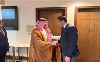 بدعوه من السعودية…وزير الرياضة يصل الي جدة مرافقا لبعثة المنتخب القومي 