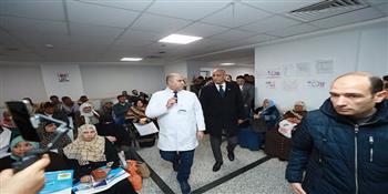  محافظ كفرالشيخ يتفقد مستشفى مركز الأورام الجديد