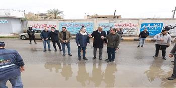 محافظ كفرالشيخ يتفقد جهود كسح مياه الأمطار ويعلن استمرار رفع درجة الاستعداد لمواجهة تداعيات التغيرات المناخية