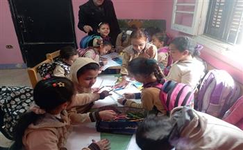  ثقافة المنيا تشجع الإبداع الفني في ورشة للرسم والتلوين