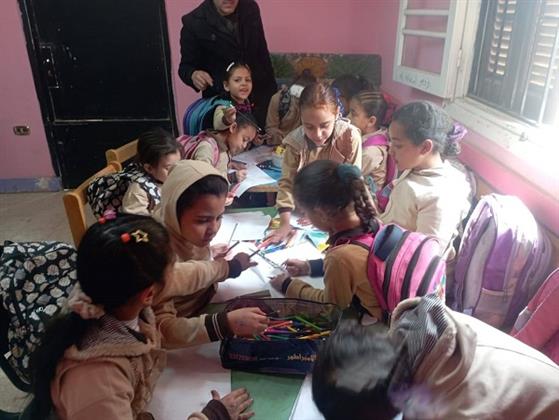  ثقافة المنيا تشجع الإبداع الفني في ورشة للرسم والتلوين