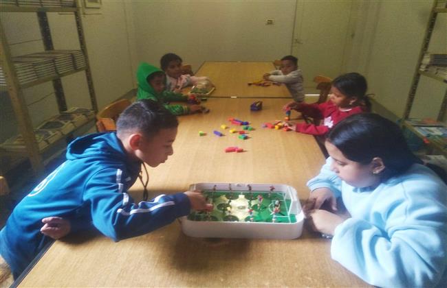 ثقافة الإسماعيلية تنظم يوم ترفيهي للأطفال بمكتبة السبع آبار