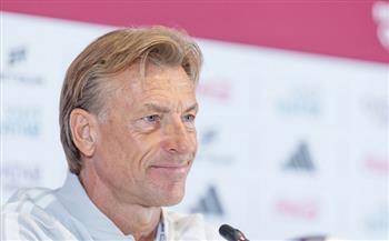 رينارد يتحدث عن مباراة مصر والسعودية فى مؤتمر صحفى اليوم