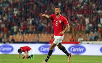 رامي ربيعة يرتدى شارة قيادة المنتخب أمام السعودية  