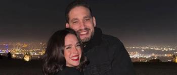 رنا رئيس وظهور جذاب مع زوجها عبر مواقع التواصل