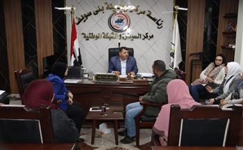 محافظ بني سويف: حملات مكثفة للنظافة وإزالة التعديات ورفع كفاءة الخدمات بالمراكز