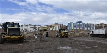 نائب محافظ بورسعيد يتابع جهود شفط مياه الأمطار بمنطقتي " الجوهرة و على بن ابي طالب " بحي الزهور