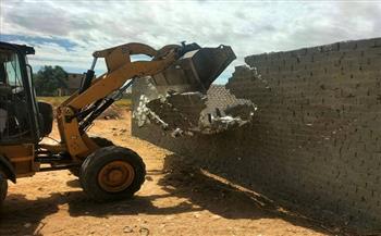 محافظ سوهاج: إزالة 2316 حالة تعد على أراضي الدولة والأراضى الزراعية