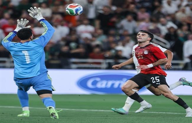 منتخب مصر يستعرض عضلاته ويسجل الهدف الثالث في السعودية  