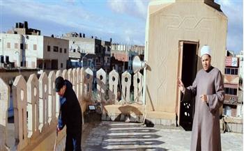 تمهيدا لصلاة الجمعة.. حملة لنزح مياه الأمطار ونظافة المساجد بشمال سيناء
