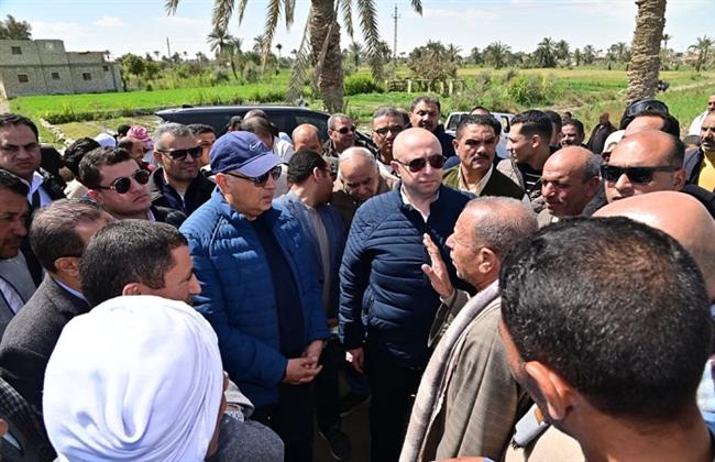 وزير الري يتفقد حالة المنظومة المائية بمحافظة الفيوم