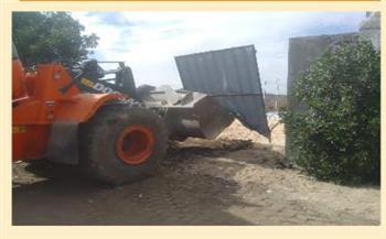 محافظ الجيزة: إزالة 49 حالة تعدي علي الأراضي أملاك الدولة واسترداد 50 فدانًا بمراكز الصف وأطفيح والبدرشين 